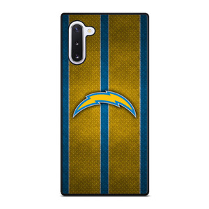 LOS ANGELES CHARGERS NFL METAL STRIPE Samsung Galaxy Note 10 Case Cover