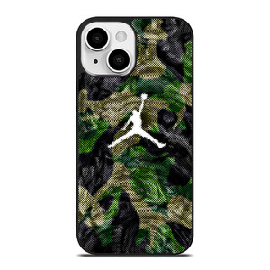 AIR JORDAN GREEN CAMO iPhone 13 Mini Case Cover