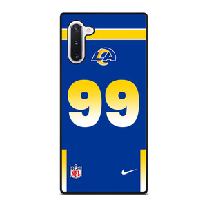 LOS ANGELES RAMS AARON DONALD 99 NFL NIKE Samsung Galaxy Note 10 Case Cover LOS ANGELES RAMS AARON DONALD 99 NFL NIKE Samsung Galaxy Note 10 Case Cover