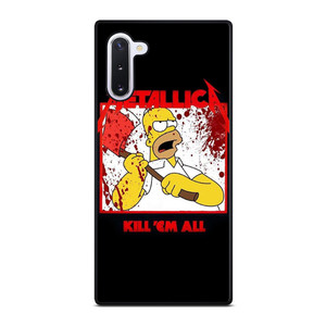 METALLICA KILL EM ALL SIMPSONS Samsung Galaxy Note 10 Case Cover METALLICA KILL EM ALL SIMPSONS Samsung Galaxy Note 10 Case Cover