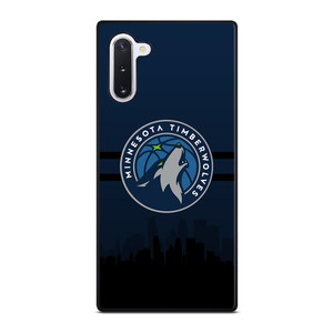 MINNESOTA TIMBERWOLVES NBA SKYLINE Samsung Galaxy Note 10 Case Cover