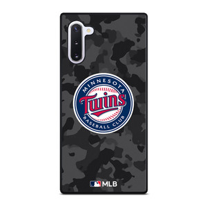 MINNESOTA TWINS BASEBALL BLACK CAMO Samsung Galaxy Note 10 Case Cover