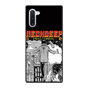 NECK DEEP THE PEACE AND THE PANIC Samsung Galaxy Note 10 Case Cover NECK DEEP THE PEACE AND THE PANIC Samsung Galaxy Note 10 Case Cover
