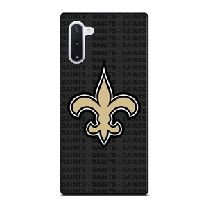 NEW ORLEANS SAINTS FOOTBALL TEXT Samsung Galaxy Note 10 Case Cover