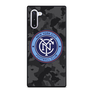 NEW YORK CITY FC MLS BLACK CAMO Samsung Galaxy Note 10 Case Cover