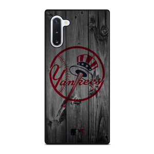 NEW YORK YANKEES BASEBALL MLB WOOD LOGO Samsung Galaxy Note 10 Case Cover