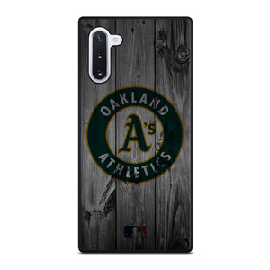 OAKLAND ATHLETICS BASEBALL MLB WOOD LOGO Samsung Galaxy Note 10 Case Cover