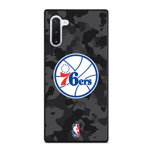 PHILADELPHIA 76ERS BLACK CAMO Samsung Galaxy Note 10 Case Cover