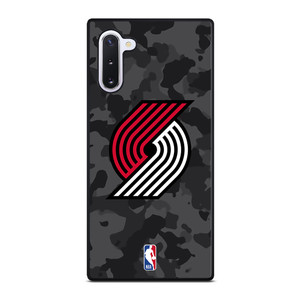 PORTLAND TRAIL BLAZERS BLACK CAMO Samsung Galaxy Note 10 Case Cover