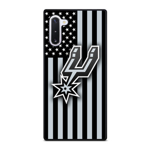 SAN ANTONIO SPURS NBA USA FLAG Samsung Galaxy Note 10 Case Cover