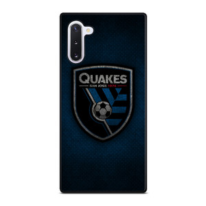 SAN JOSE EARTHQUAKES SOCCER MLS Samsung Galaxy Note 10 Case Cover