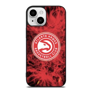 ATLANTA HAWKS BASKETBALL NBA FIRE iPhone 13 Mini Case Cover ATLANTA HAWKS BASKETBALL NBA FIRE iPhone 13 Mini Case Cover
