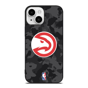 ATLANTA HAWKS BLACK CAMO iPhone 13 Mini Case Cover