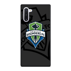 SEATTLE SOUNDERS FC MLS BLACK Samsung Galaxy Note 10 Case Cover