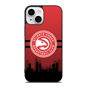 ATLANTA HAWKS NBA SKYLINE iPhone 13 Mini Case Cover