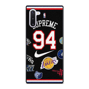 SUPREME NIKE NBA BASKETBALL Samsung Galaxy Note 10 Case Cover