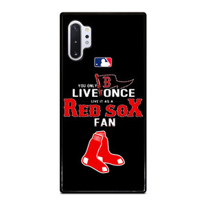 BOSTON RED SOX MLB BASEBALL FANS Samsung Galaxy Note 10 Plus Case Cover