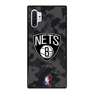 BROOKLYN NETS BLACK CAMO Samsung Galaxy Note 10 Plus Case Cover