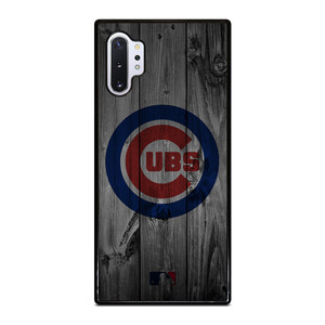 CHICAGO CUBS BASEBALL MLB WOOD LOGO Samsung Galaxy Note 10 Plus Case Cover CHICAGO CUBS BASEBALL MLB WOOD LOGO Samsung Galaxy Note 10 Plus Case Cover