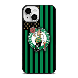 BOSTON CELTICS NBA USA FLAG iPhone 13 Mini Case Cover