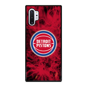 DETROIT PISTONS BASKETBALL NBA FIRE Samsung Galaxy Note 10 Plus Case Cover