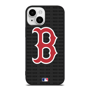 BOSTON RED SOX BASEBALL BLACK iPhone 13 Mini Case Cover