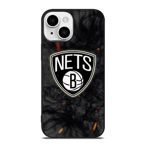 BROOKLYN NETS BASKETBALL NBA FIRE iPhone 13 Mini Case Cover BROOKLYN NETS BASKETBALL NBA FIRE iPhone 13 Mini Case Cover