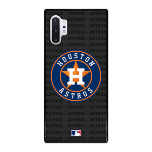 HOUSTON ASTROS BASEBALL BLACK Samsung Galaxy Note 10 Plus Case Cover