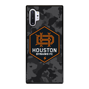 HOUSTON DYNAMO FC MLS BLACK CAMO Samsung Galaxy Note 10 Plus Case Cover