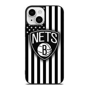 BROOKLYN NETS NBA USA FLAG iPhone 13 Mini Case Cover