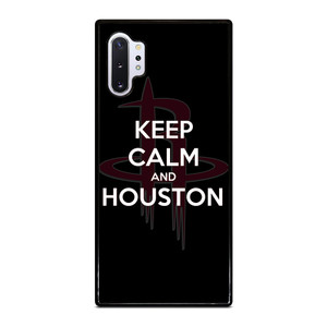 KEEP CALM AND GO HOUSTON ROCKETS Samsung Galaxy Note 10 Plus Case Cover