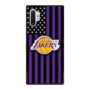 LOS ANGELES LAKERS NBA USA FLAG Samsung Galaxy Note 10 Plus Case Cover