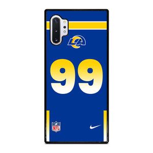 LOS ANGELES RAMS AARON DONALD 99 NFL NIKE Samsung Galaxy Note 10 Plus Case Cover LOS ANGELES RAMS AARON DONALD 99 NFL NIKE Samsung Galaxy Note 10 Plus Case Cover