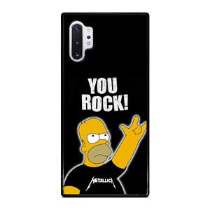 METALLICA ROCK HOMER SIMPSONS Samsung Galaxy Note 10 Plus Case Cover METALLICA ROCK HOMER SIMPSONS Samsung Galaxy Note 10 Plus Case Cover