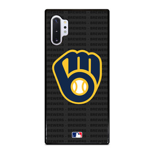 MILWAUKEE BREWERS BASEBALL BLACK Samsung Galaxy Note 10 Plus Case Cover