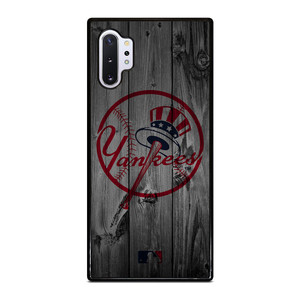 NEW YORK YANKEES BASEBALL MLB WOOD LOGO Samsung Galaxy Note 10 Plus Case Cover