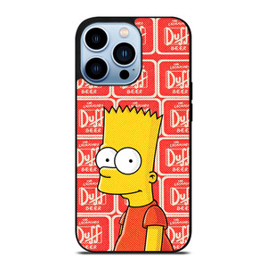 DUFF BEER BART SIMPSONS iPhone 13 Pro Max Case Cover