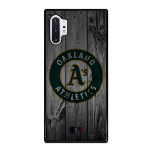 OAKLAND ATHLETICS BASEBALL MLB WOOD LOGO Samsung Galaxy Note 10 Plus Case Cover
