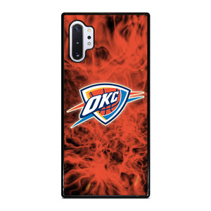 OKLAHOMA CITY THUNDERS BASKETBALL NBA FIRE Samsung Galaxy Note 10 Plus Case Cover