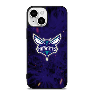 CHARLOTTE HORNETS BASKETBALL NBA FIRE iPhone 13 Mini Case Cover