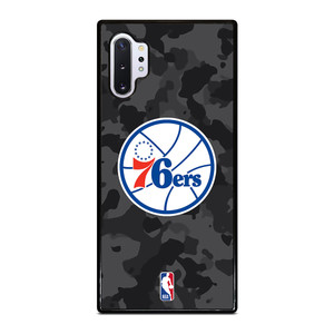 PHILADELPHIA 76ERS BLACK CAMO Samsung Galaxy Note 10 Plus Case Cover