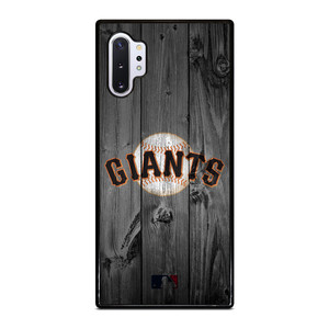 SAN FRANCISCO GIANTS BASEBALL MLB WOOD LOGO Samsung Galaxy Note 10 Plus Case Cover