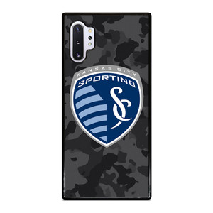 SPORTING KANSAS CITY MLS BLACK CAMO Samsung Galaxy Note 10 Plus Case Cover