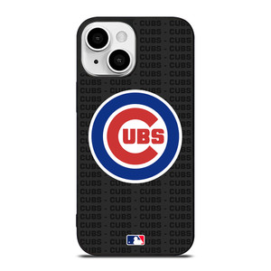 CHICAGO CUBS BASEBALL BLACK iPhone 13 Mini Case Cover