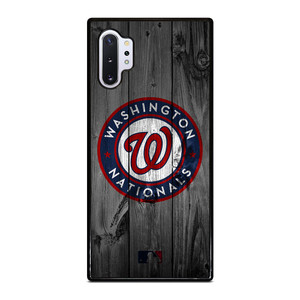 WASHINGTON NATIONALS BASEBALL MLB WOOD LOGO Samsung Galaxy Note 10 Plus Case Cover