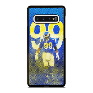 AARON DONALD 99 LOS ANGELES RAMS NFL FOOTBALL Samsung Galaxy S10 Case Cover AARON DONALD 99 LOS ANGELES RAMS NFL FOOTBALL Samsung Galaxy S10 Case Cover