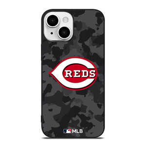 CINCINNATI REDS BASEBALL BLACK CAMO iPhone 13 Mini Case Cover