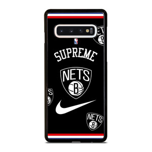 BROOKLYN NETS NBA X SUPREME NIKE Samsung Galaxy S10 Case Cover