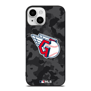 CLEVELAND GUARDIANS BASEBALL BLACK CAMO iPhone 13 Mini Case Cover