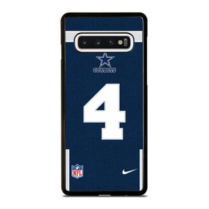 DALLAS COWBOYS DAK PRESCOTT 4 NFL NIKE Samsung Galaxy S10 Case Cover DALLAS COWBOYS DAK PRESCOTT 4 NFL NIKE Samsung Galaxy S10 Case Cover
